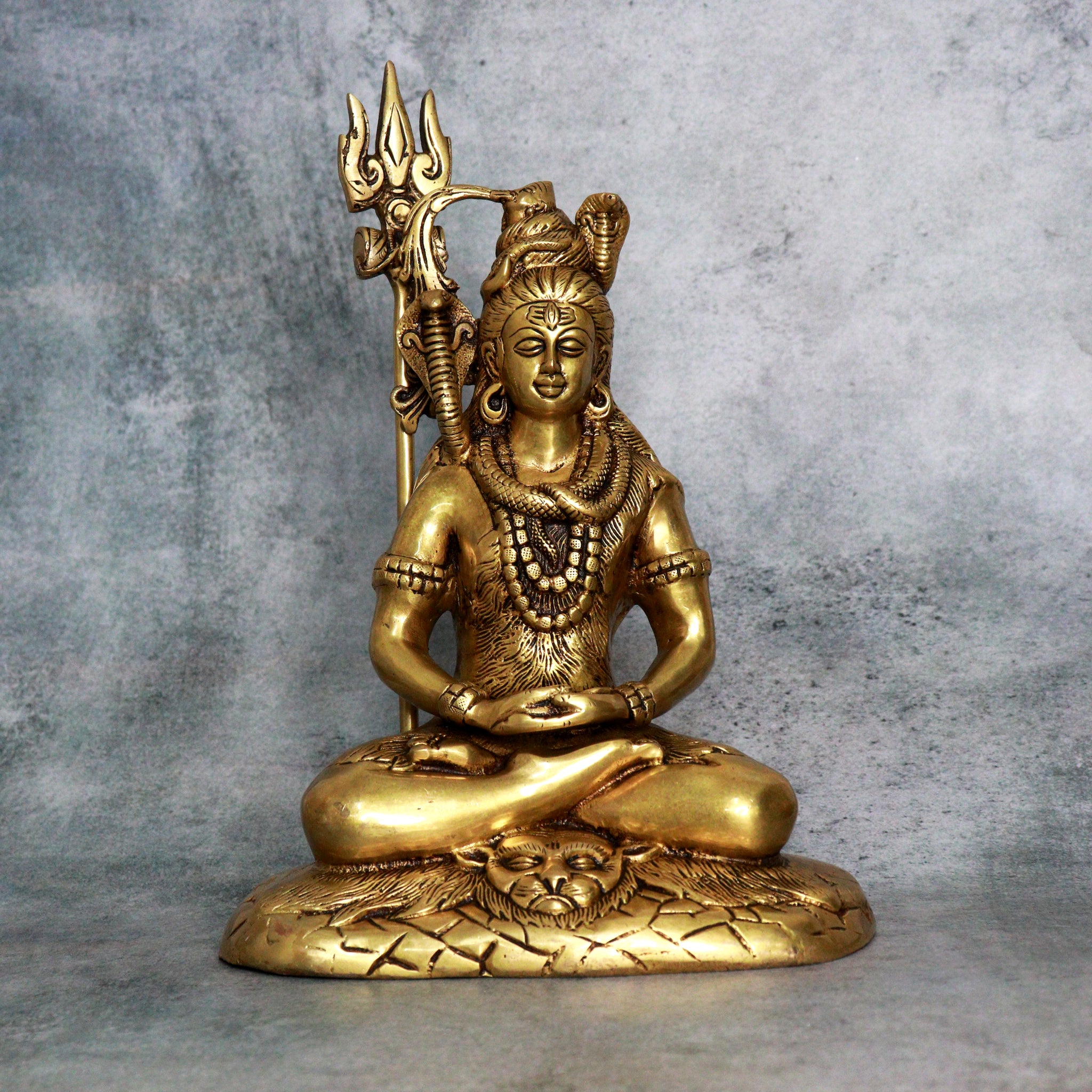 Brass Shiva (12 inches)