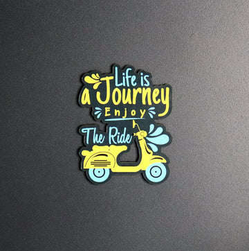 Fridge Magnet "Life is Journey"