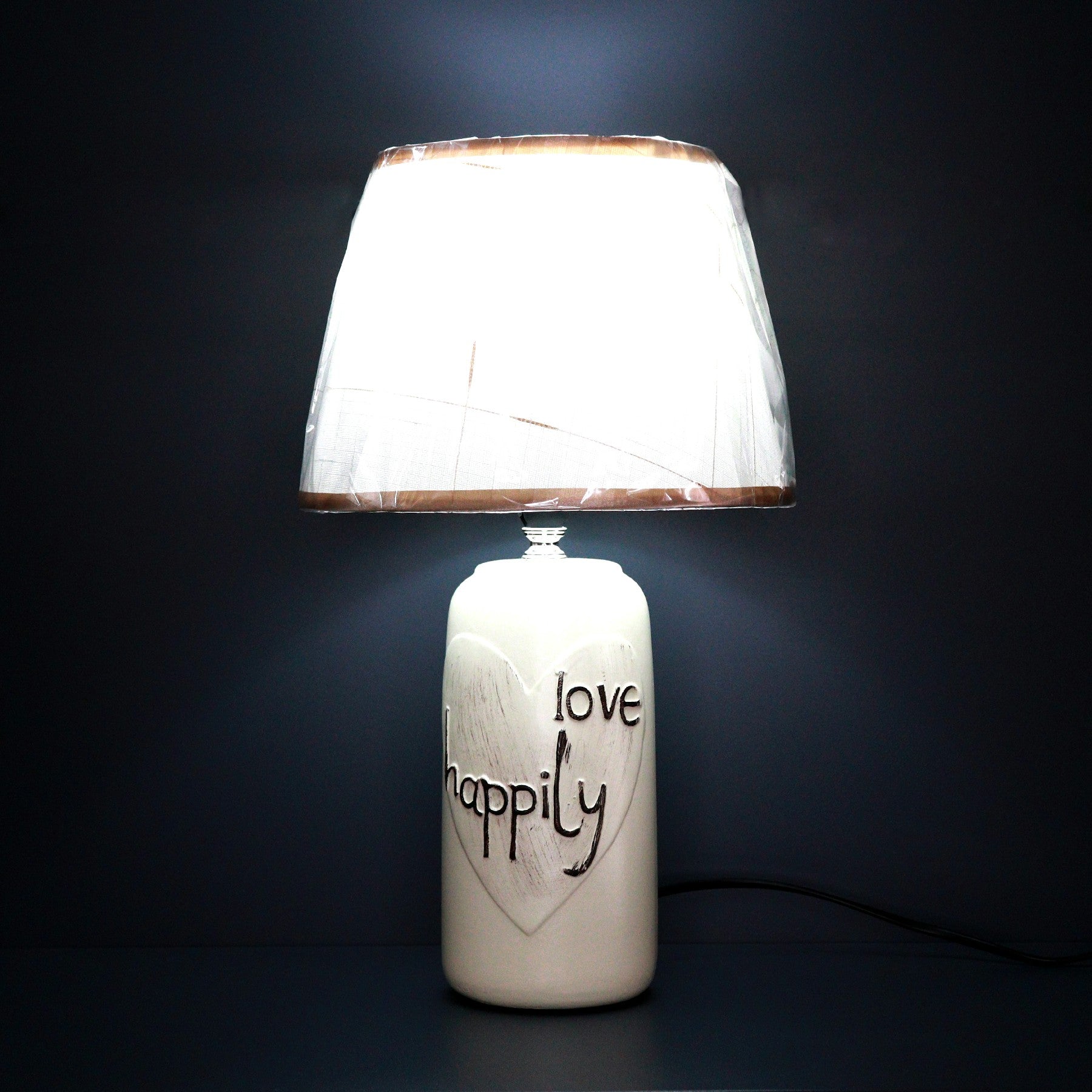 "Love Happily" Lamp