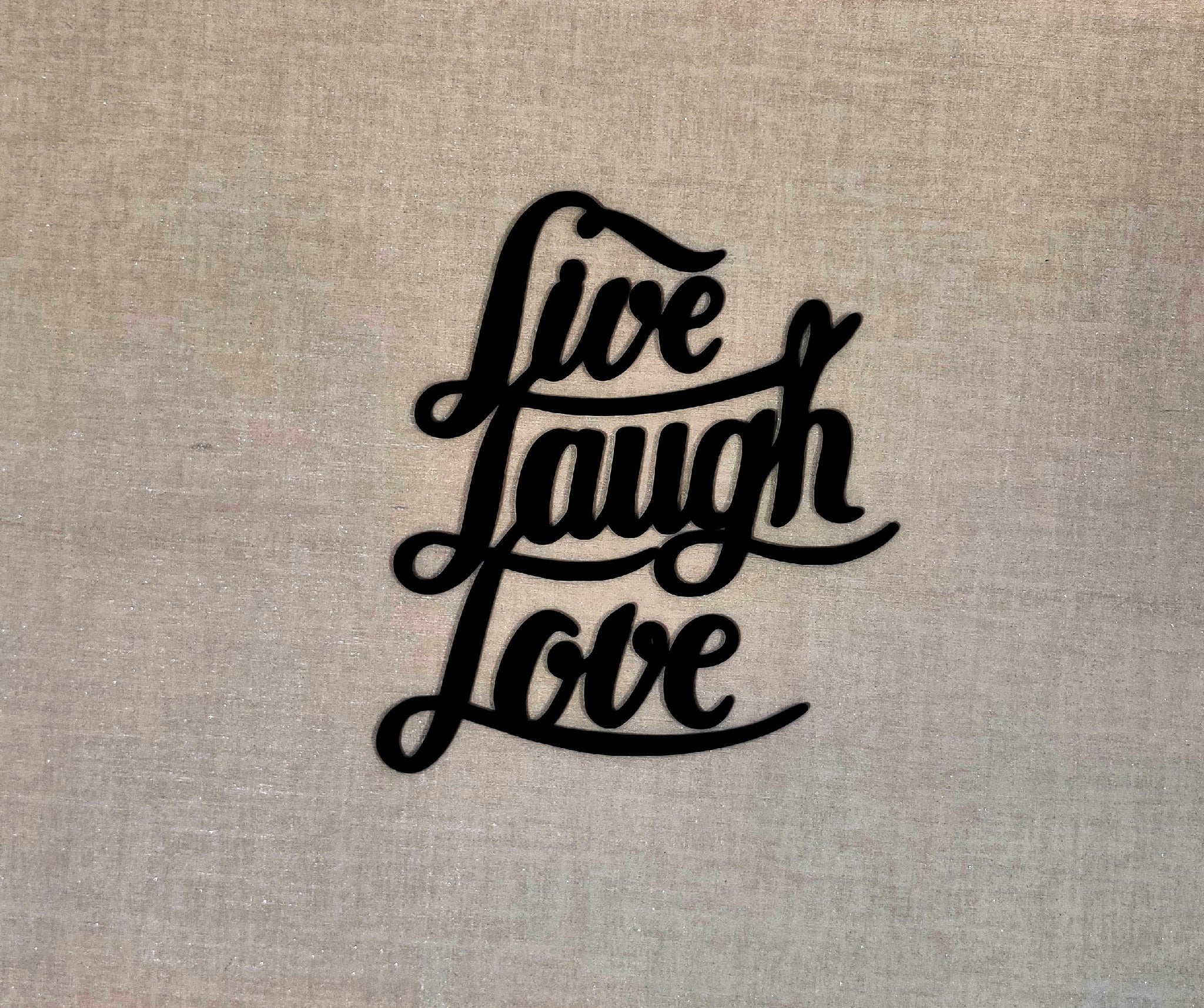 Live Laugh Love Wall Stick