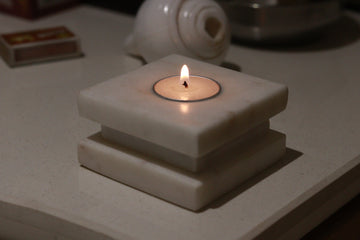 Marble Candle Holder