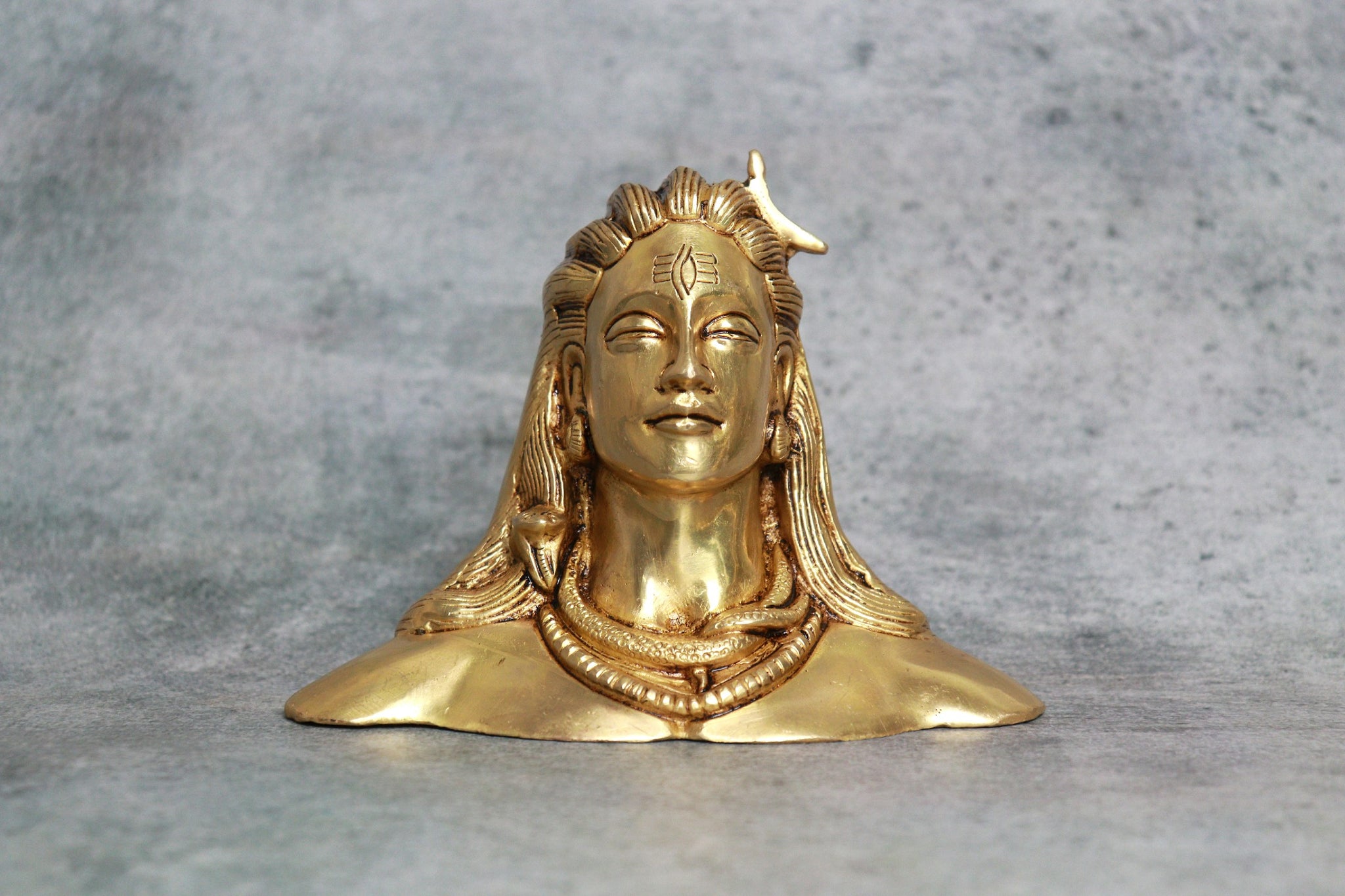 Brass Adiyogi Shiva