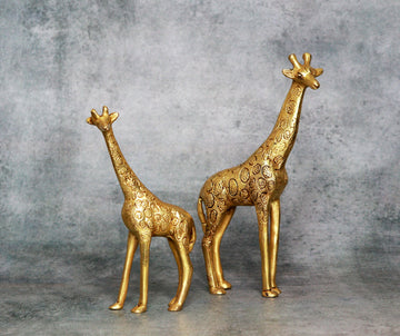 Brass Giraffe Set