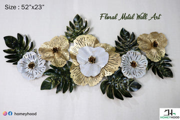 Floral Metal Wall Art