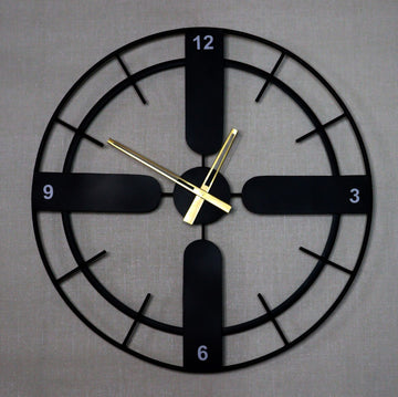 Metal Wall Clock 26 Inch