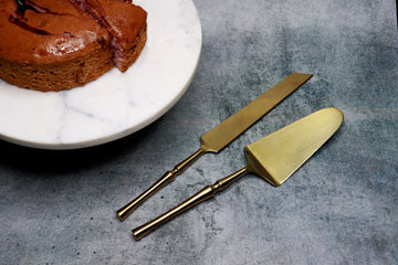 Cake Knife & Server Set